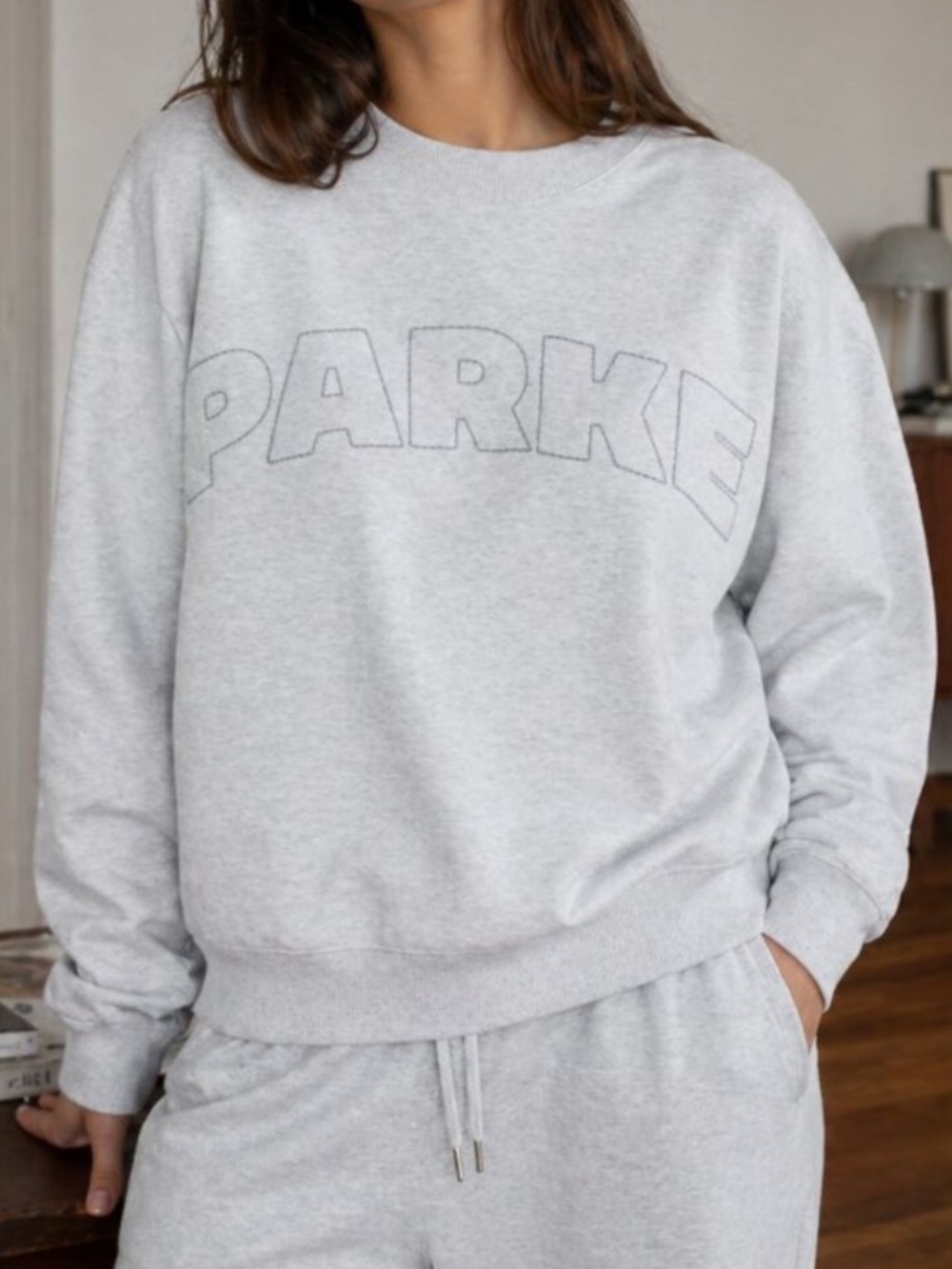 NWT Parke x Target Gray Mockneck